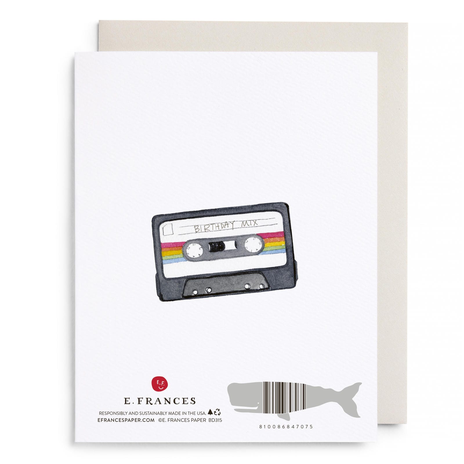 Boom Box Birthday Card