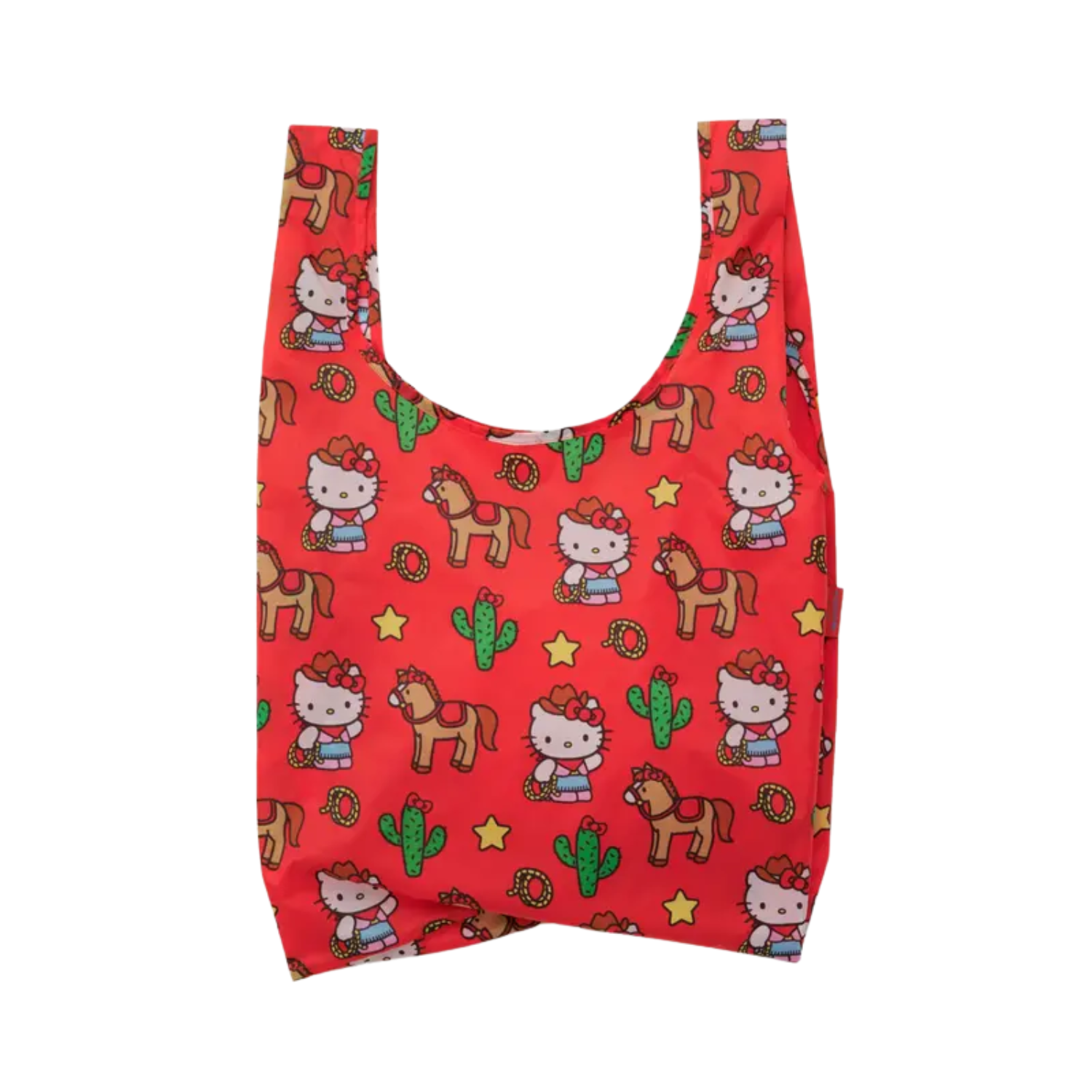 Standard Baggu Reusable Tote - Hello Kitty Western