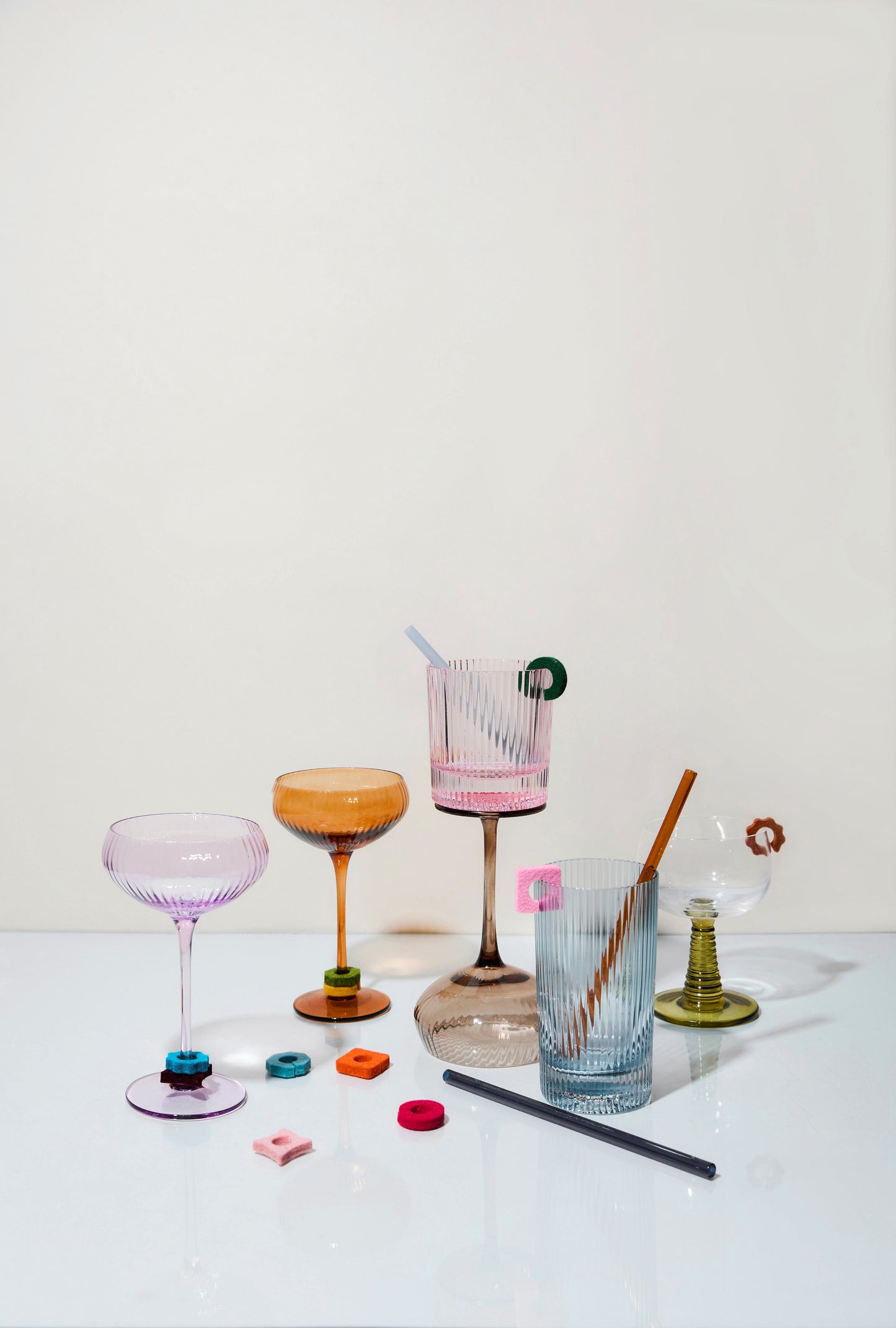 The Danny Glass Highball Straws | Set of 6