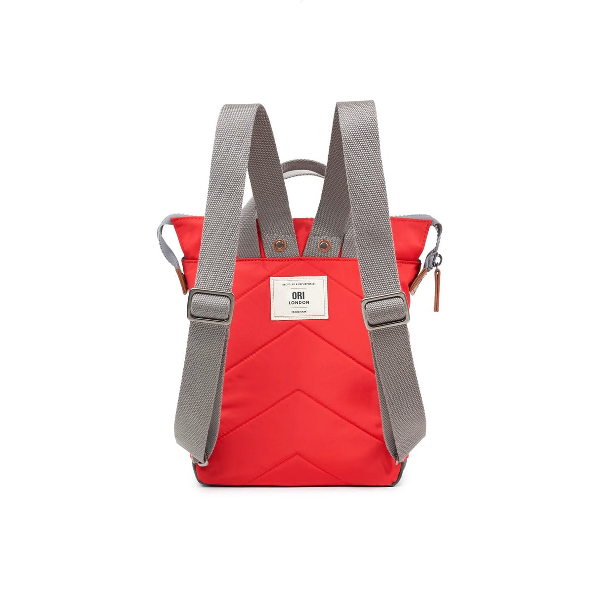 Bantry B Recycled Canvas Backpack - Small  - Chili Oil