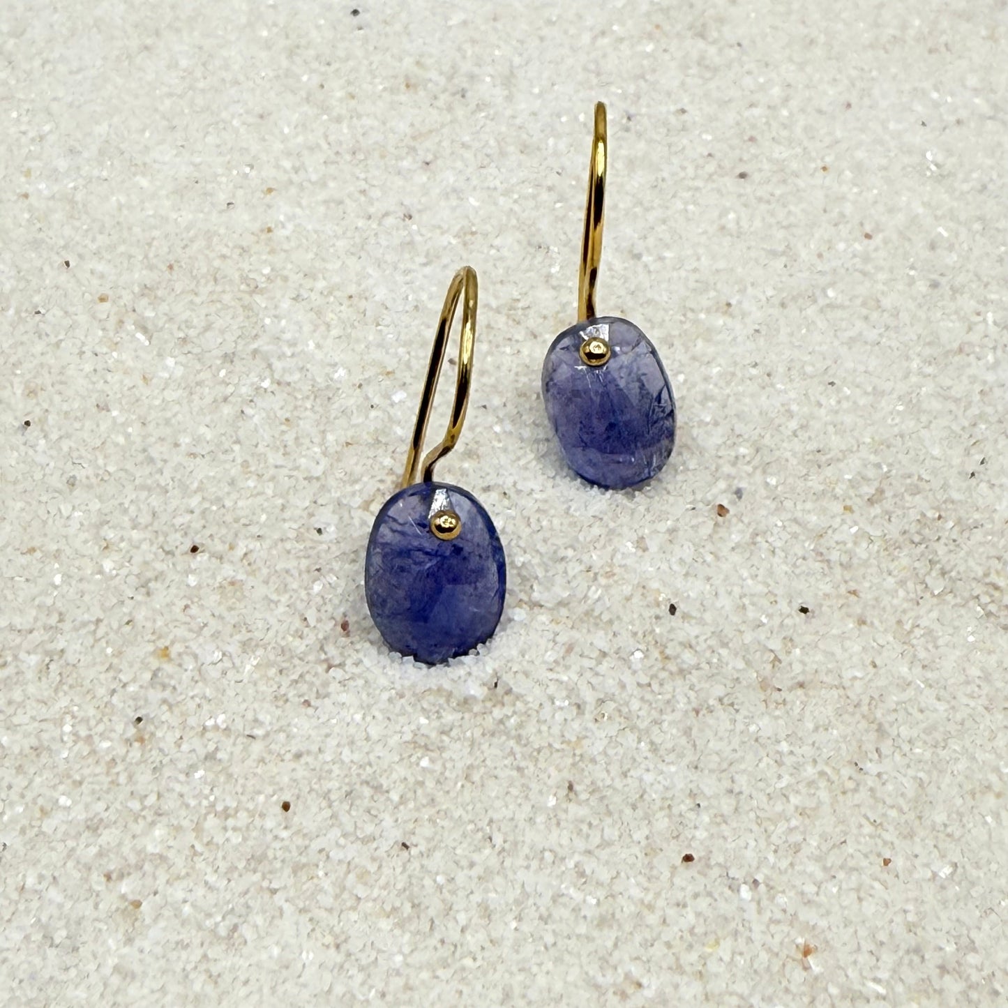 Petite Tanzanite Gold Filled Earring Serena Kojimoto