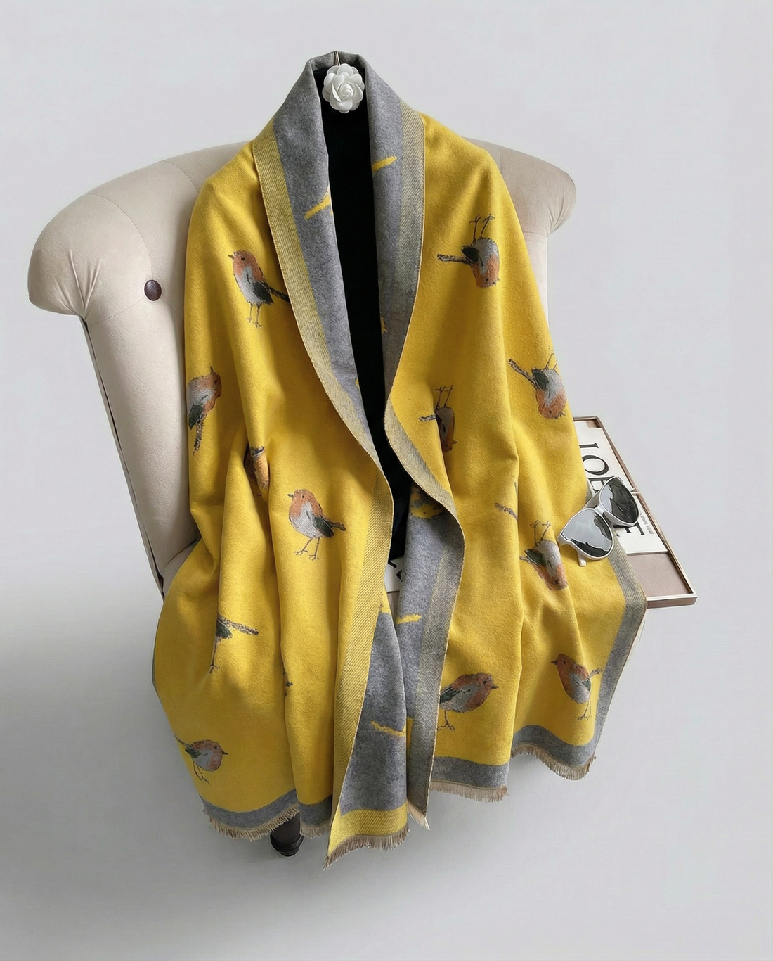 Birdie Wrap - Yellow