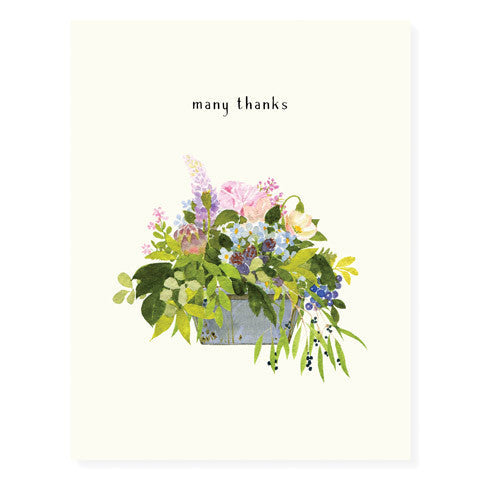 Blooms and Berries - Thank You Card