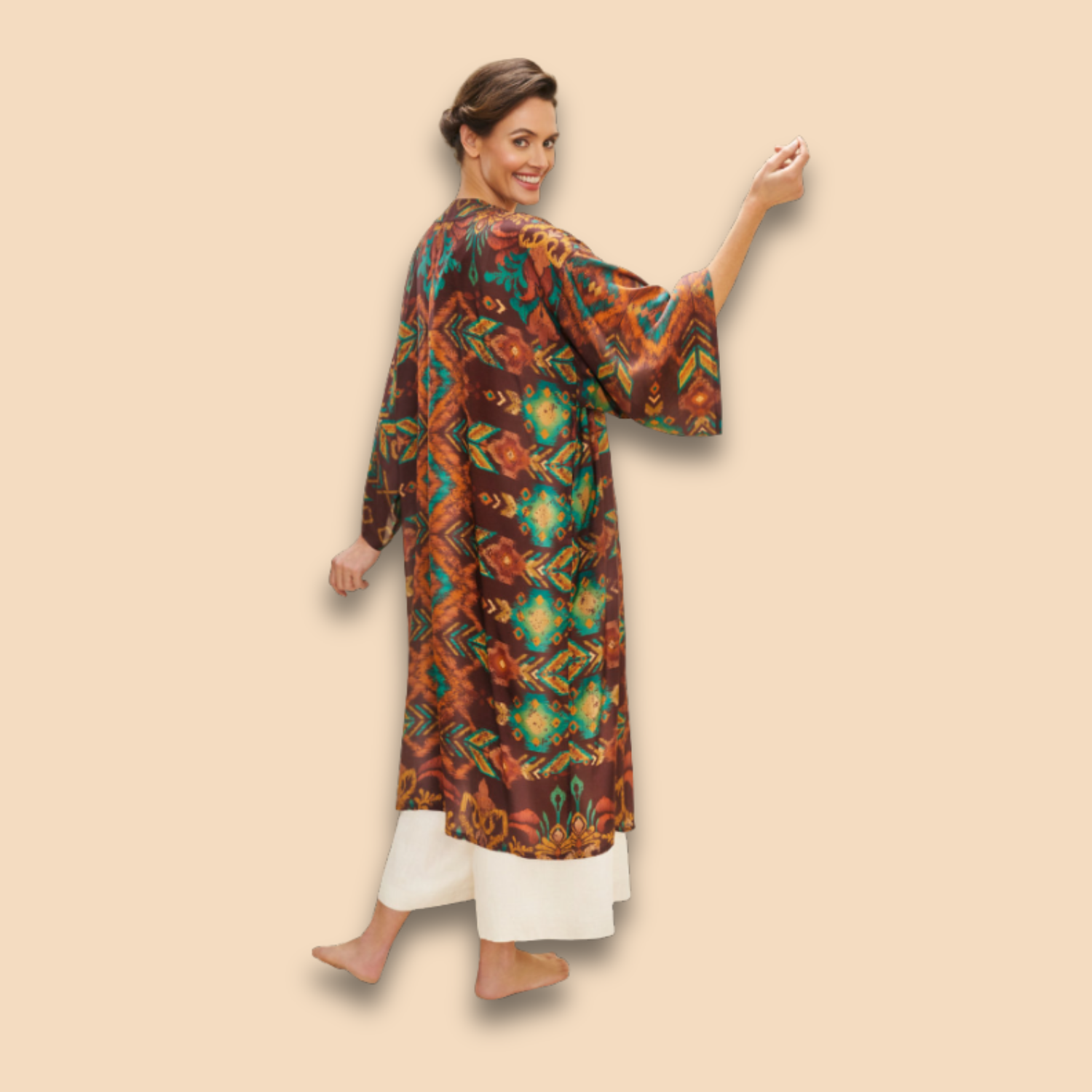 Kimono  - Chocolate Batik