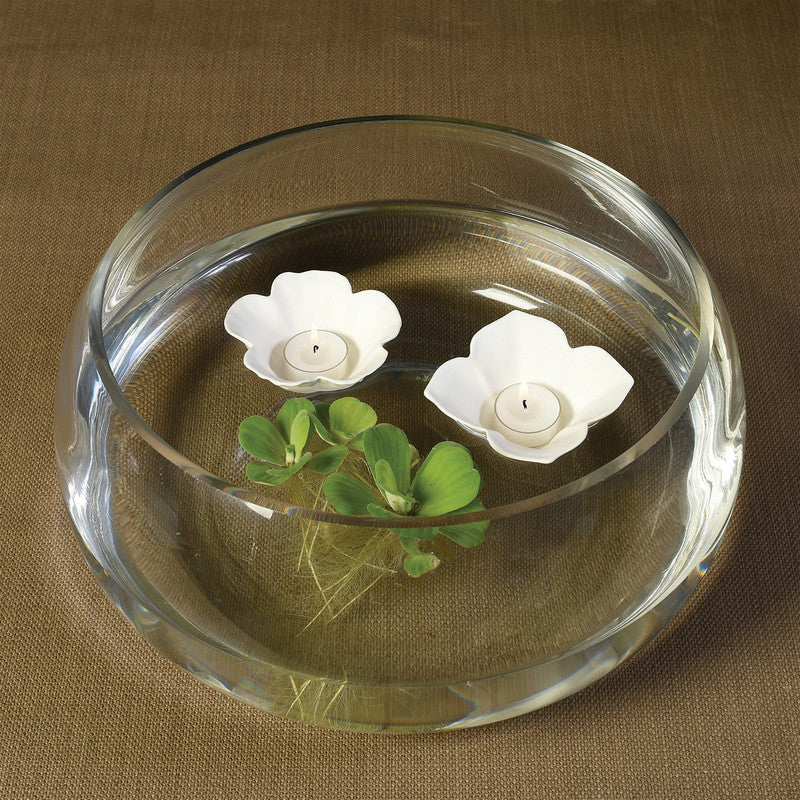 Hibiscus Floating Tealight Holder