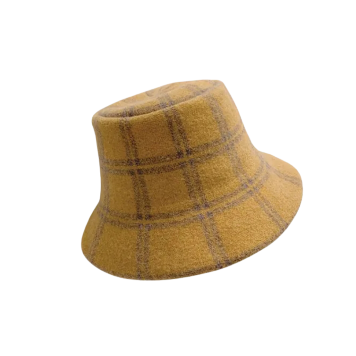 Wool Bucket Hat - Mustard