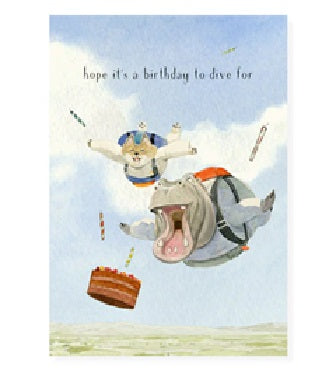 Birthday Dive Card