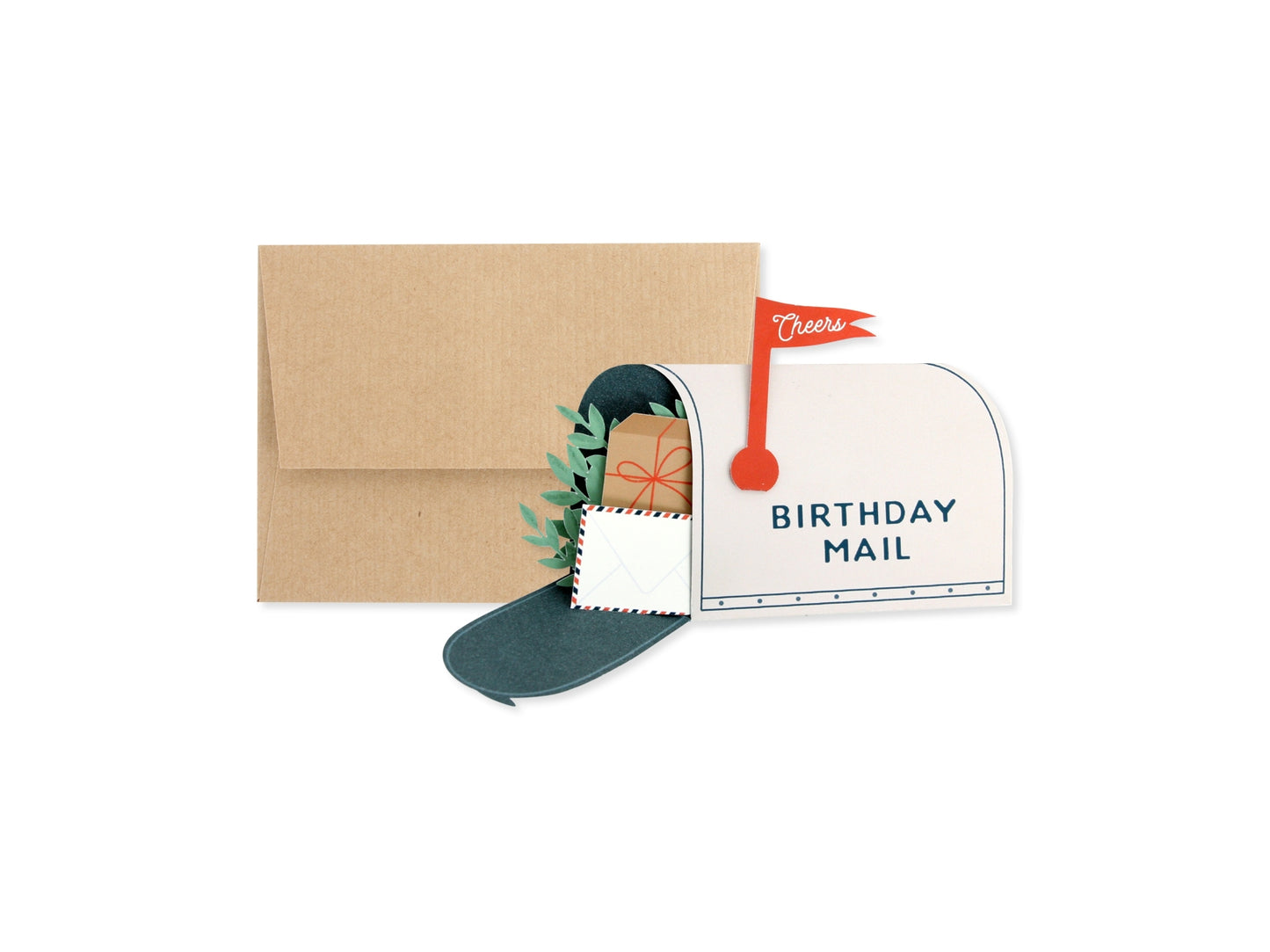Mailbox Pop-Up Birthday Card UWP Luxe