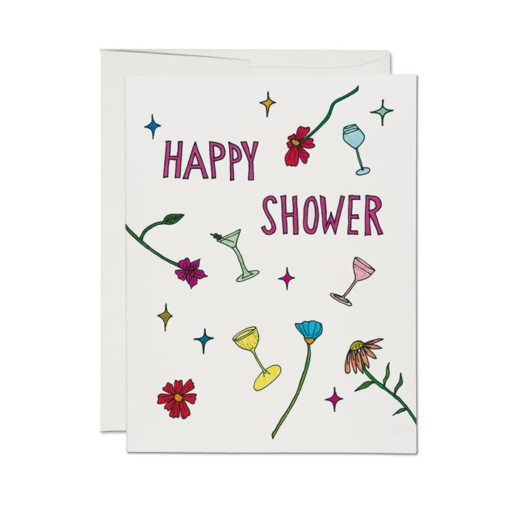 Happy Shower Greeting Card