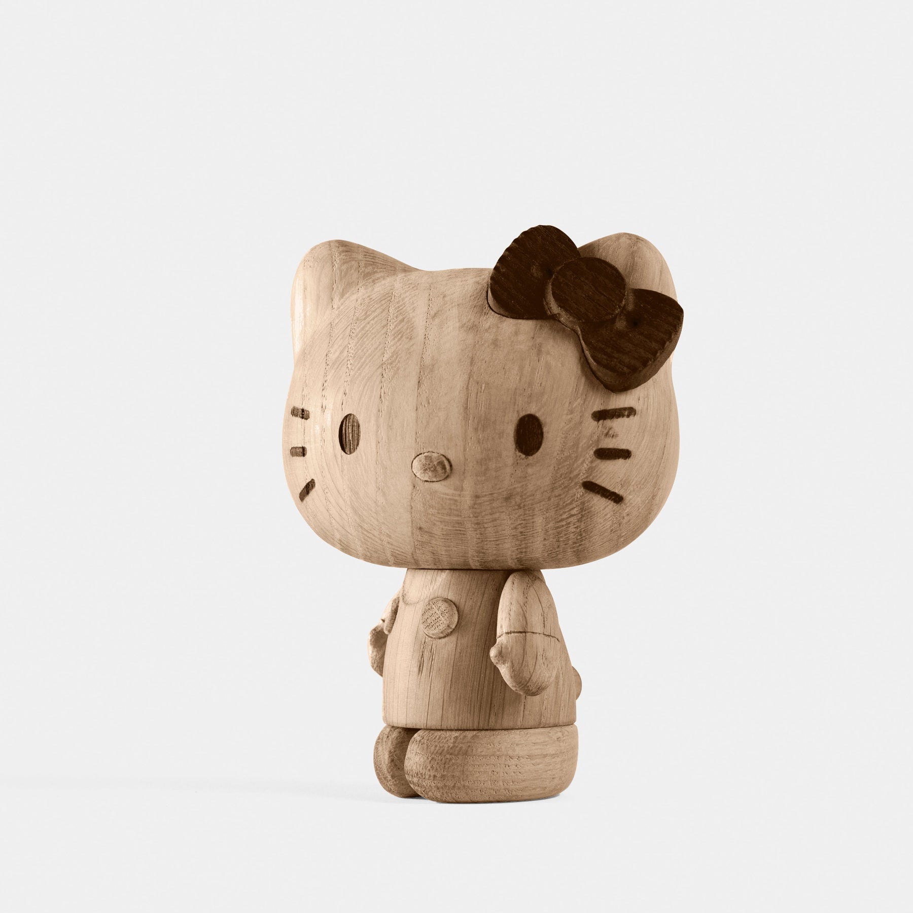 Hello Kitty White Oak Figurine - Small