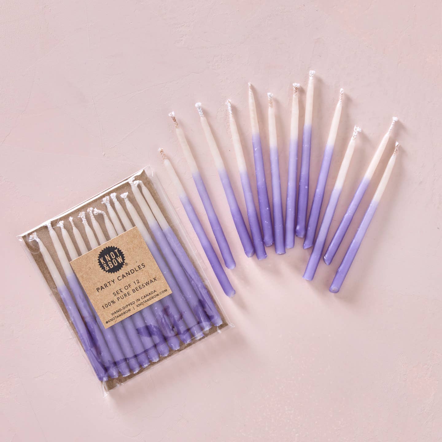 Beeswax Party Candles