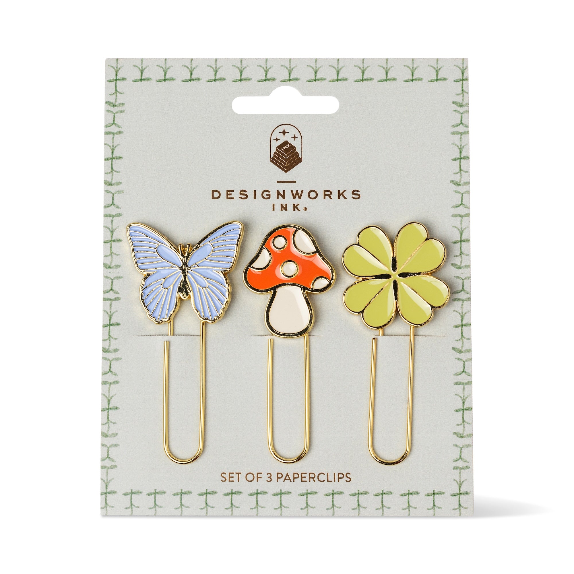 Set of 3 Paperclips - Nature Designworks Ink
