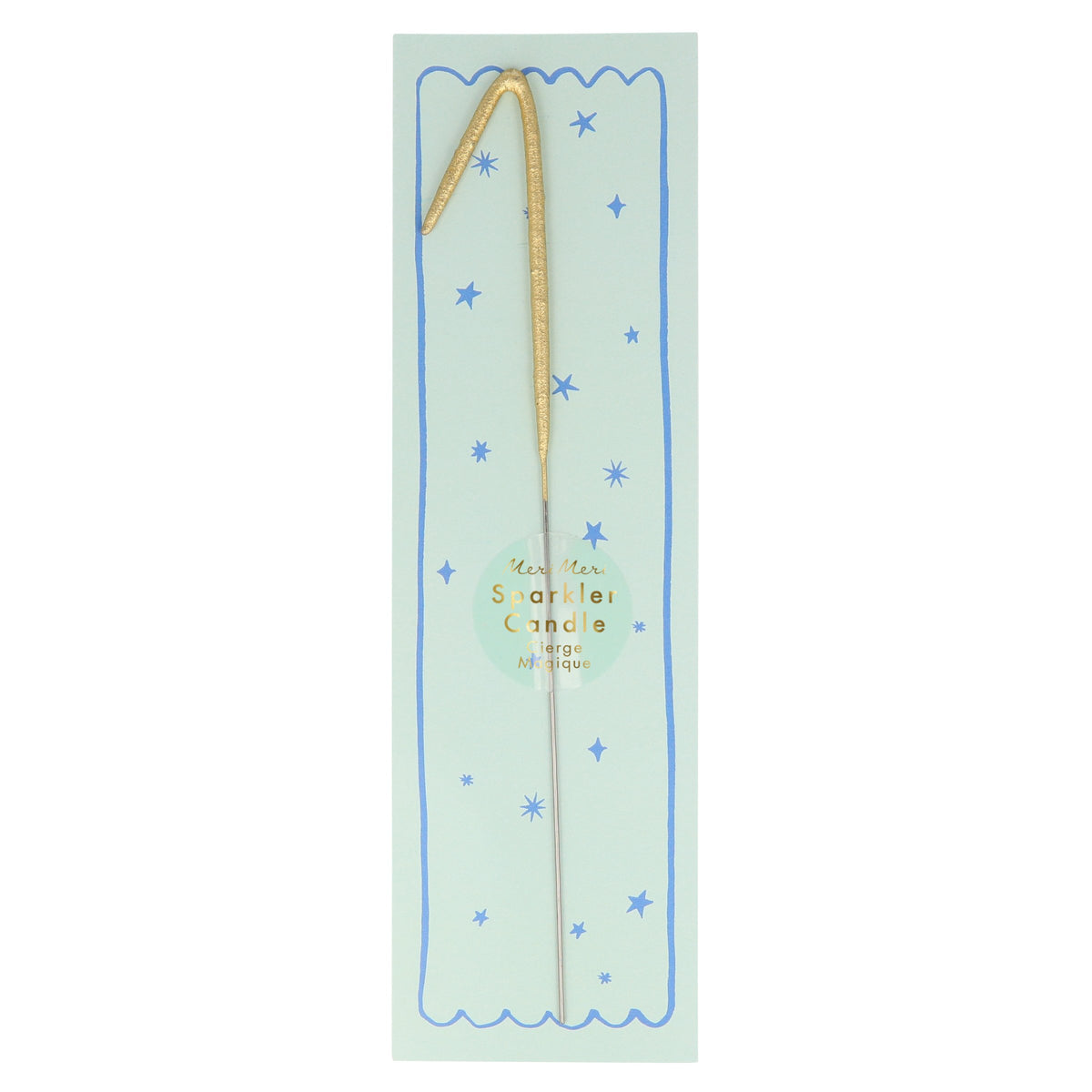 Gold Sparkler Number Candles