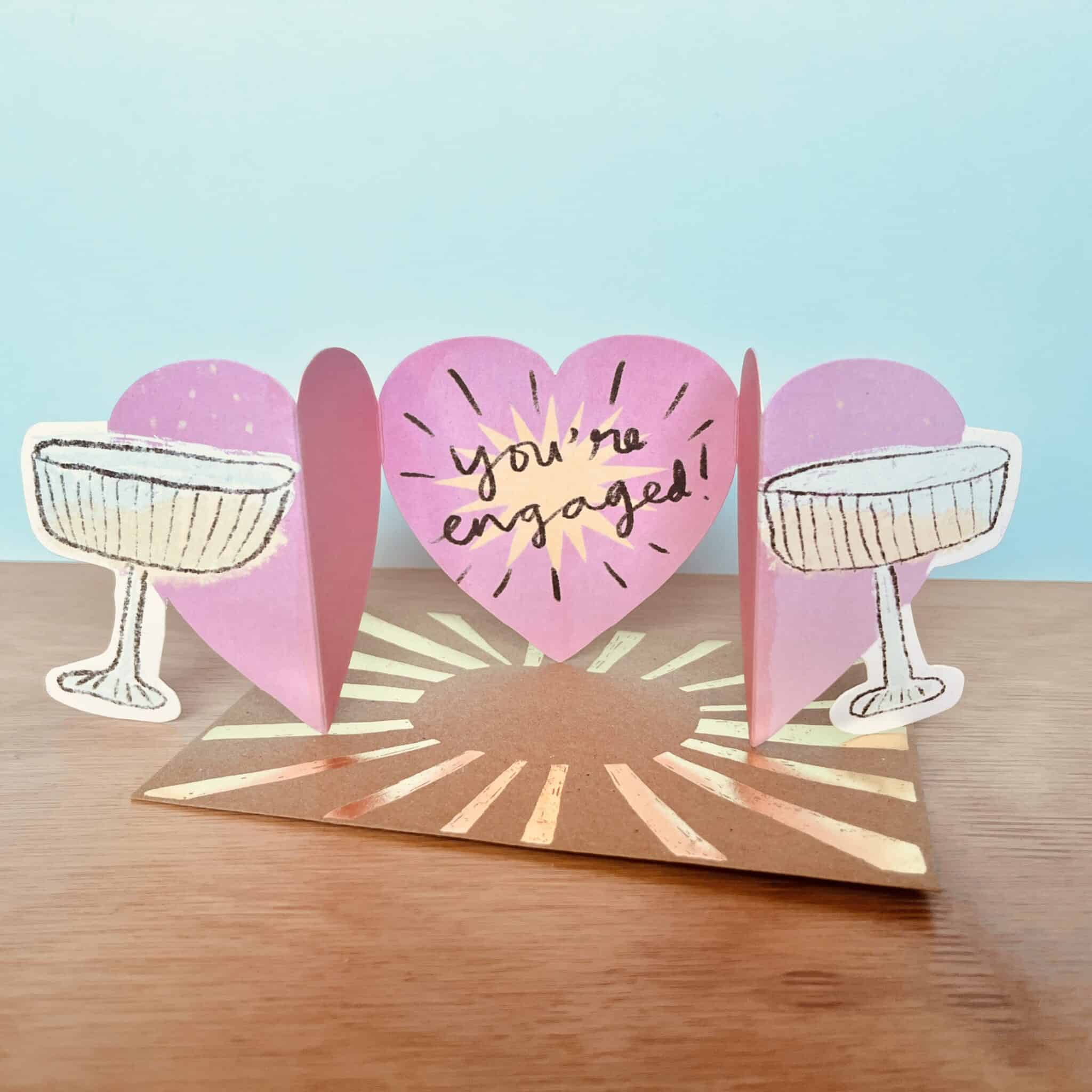 Clinking Glasses Card