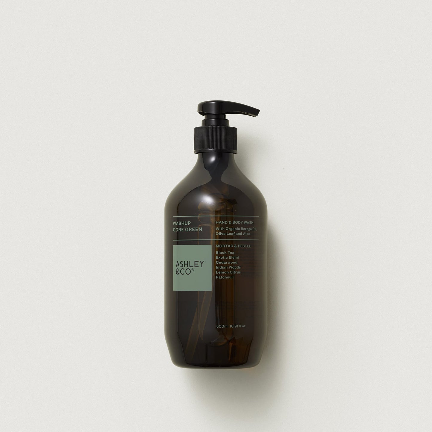 Washup Gone Green Hand & Body Wash- Mortar & Pestle