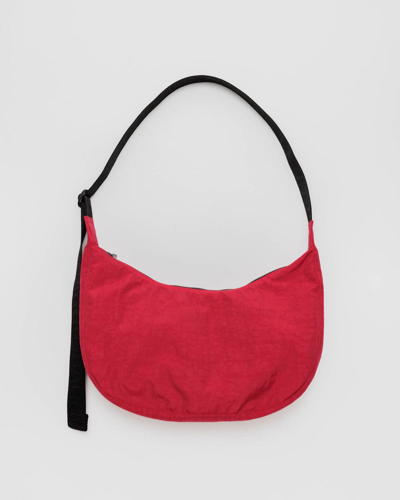 Medium Nylon Crescent Bag