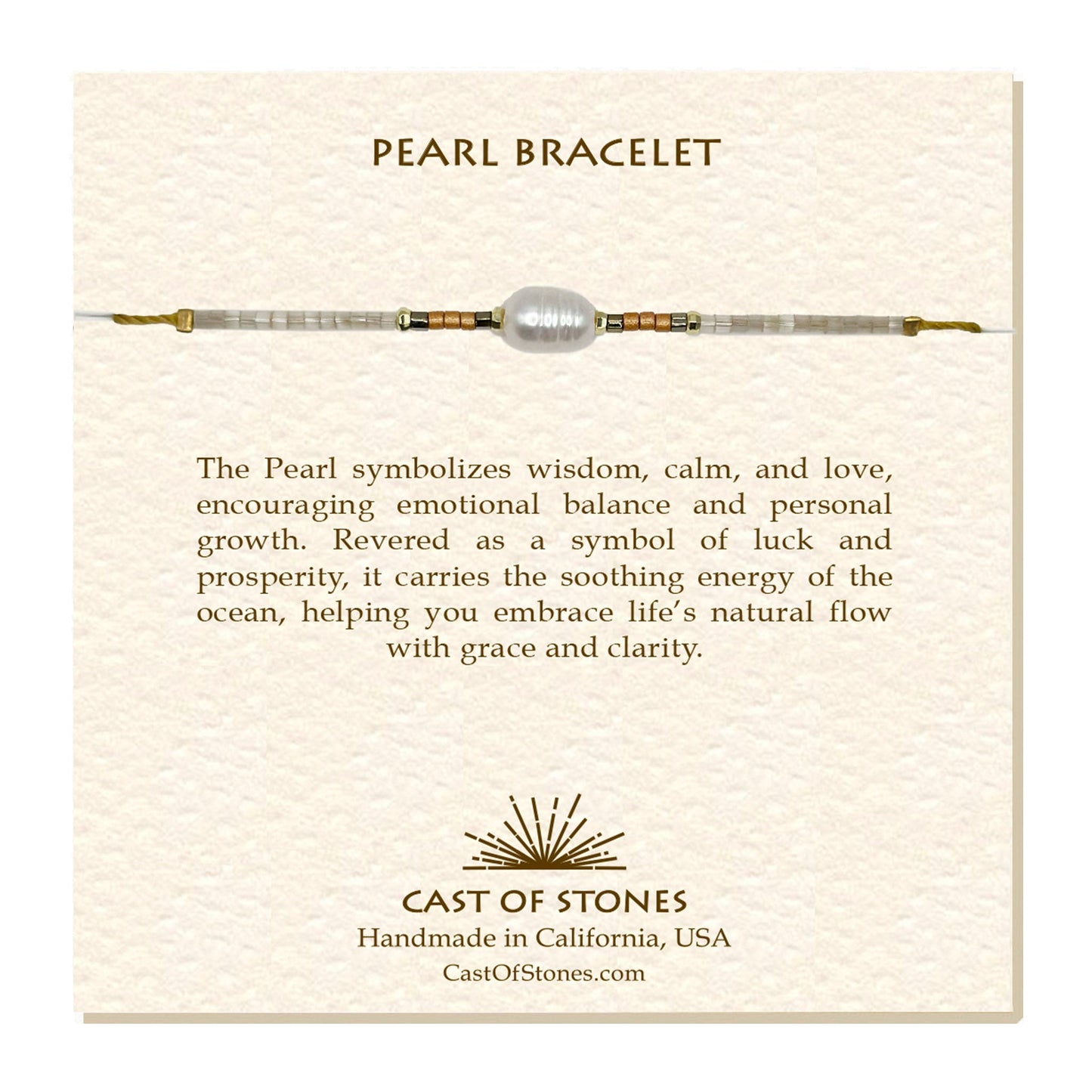 Pearl Bracelet - Light Neutral