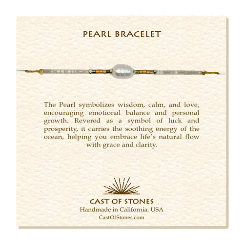 Load image 1 in gallery view. Pearl Bracelet - Light Neutral