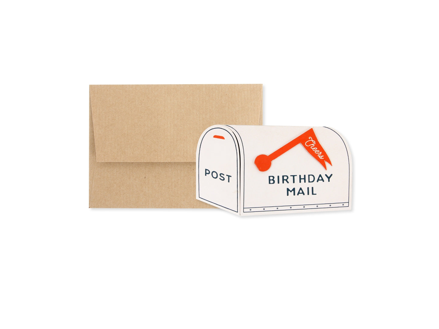 Mailbox Pop-Up Birthday Card UWP Luxe