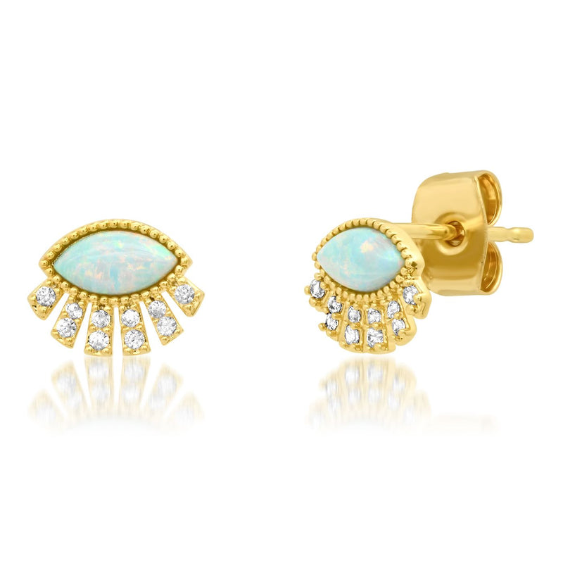 Twinkling Eye Stud Earring