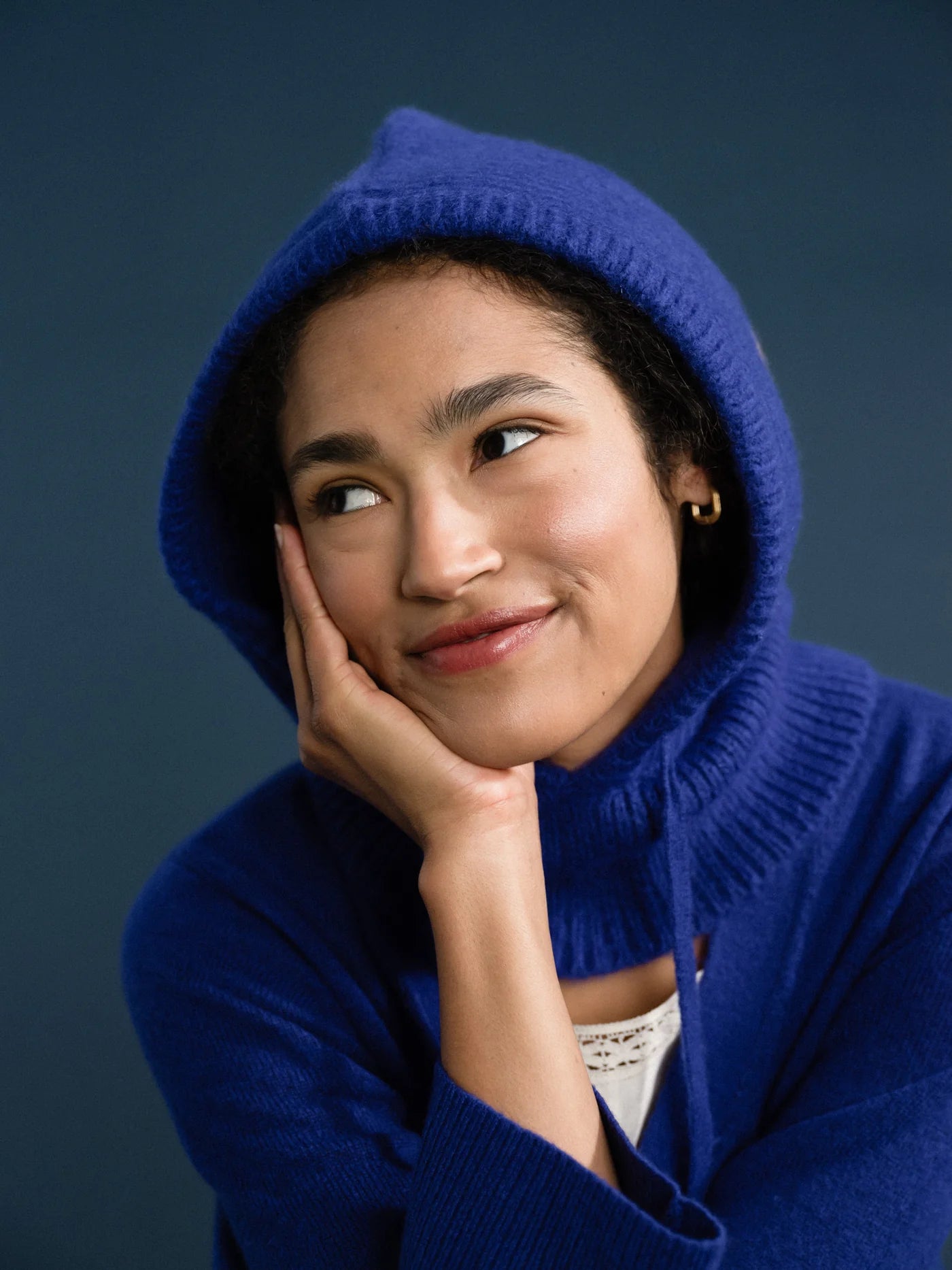 Cashmere Hoodie Balaclava