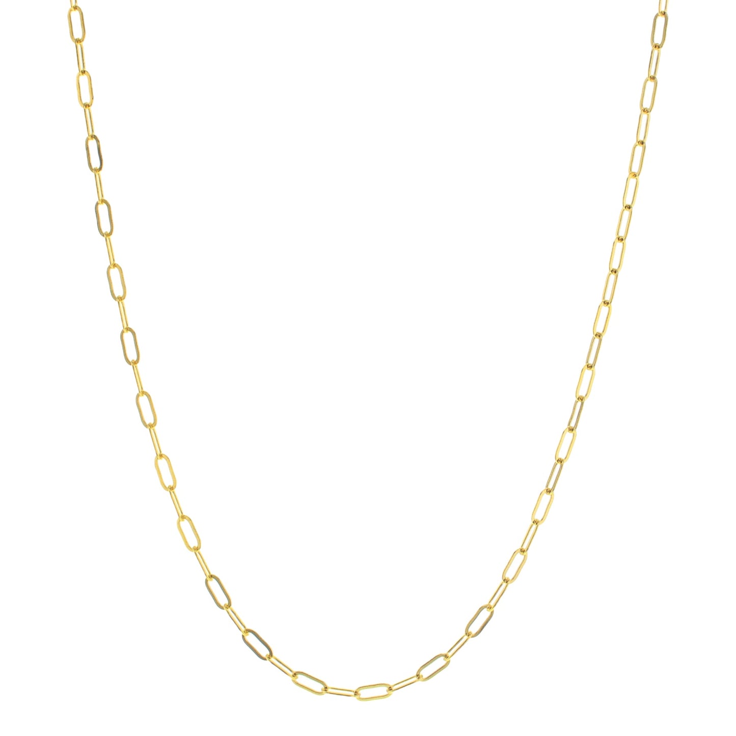 Glossy Charm Chain - Gold