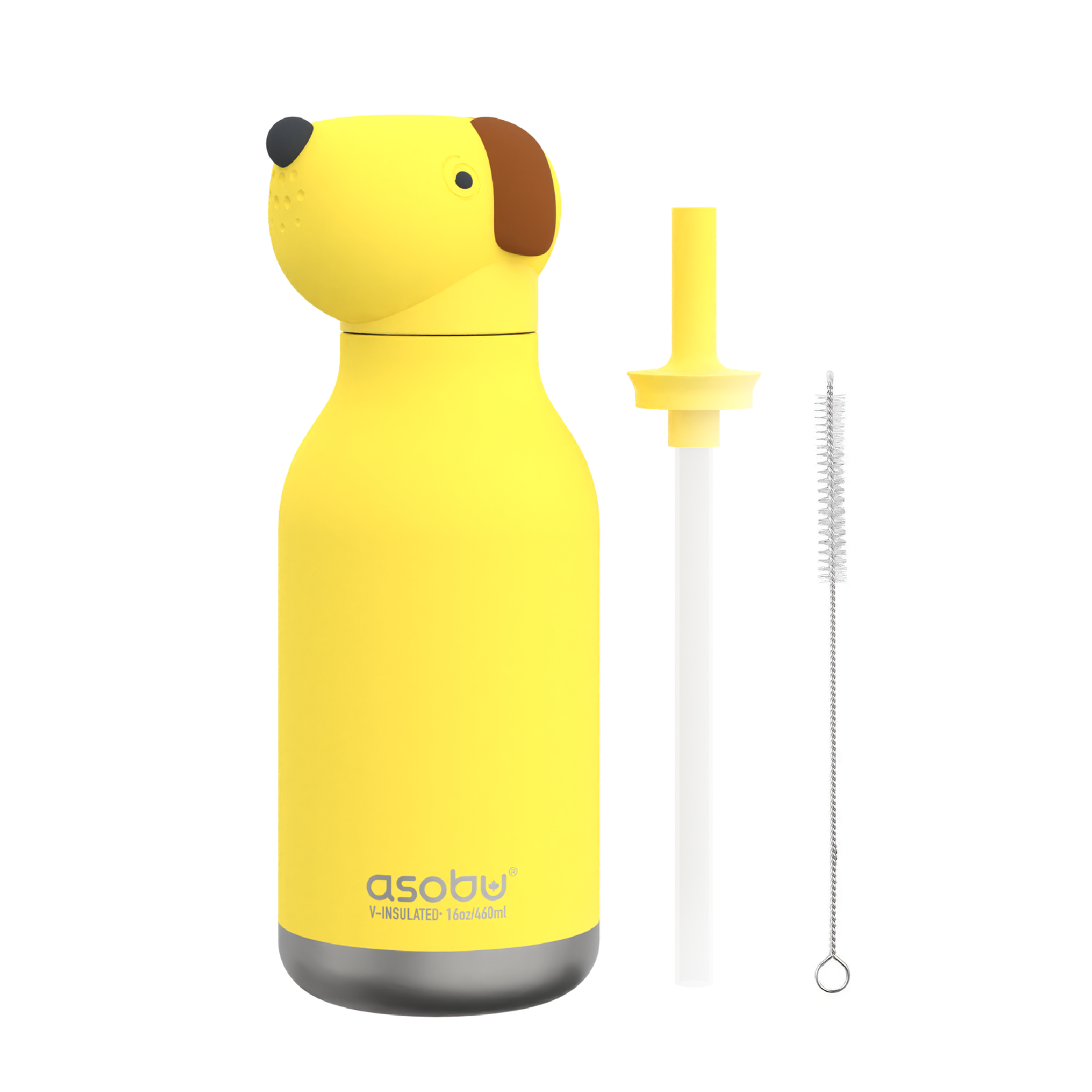 Bestie Bottle 16oz - Beige Dog