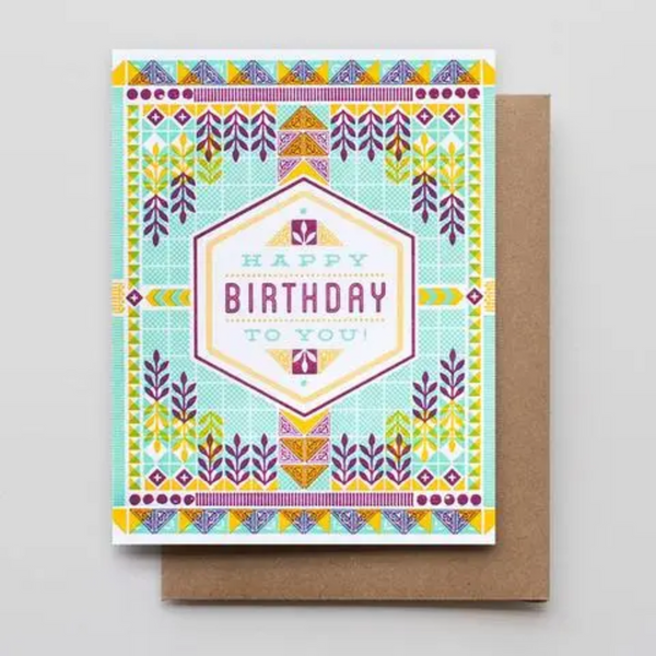 Hexagon Birthday