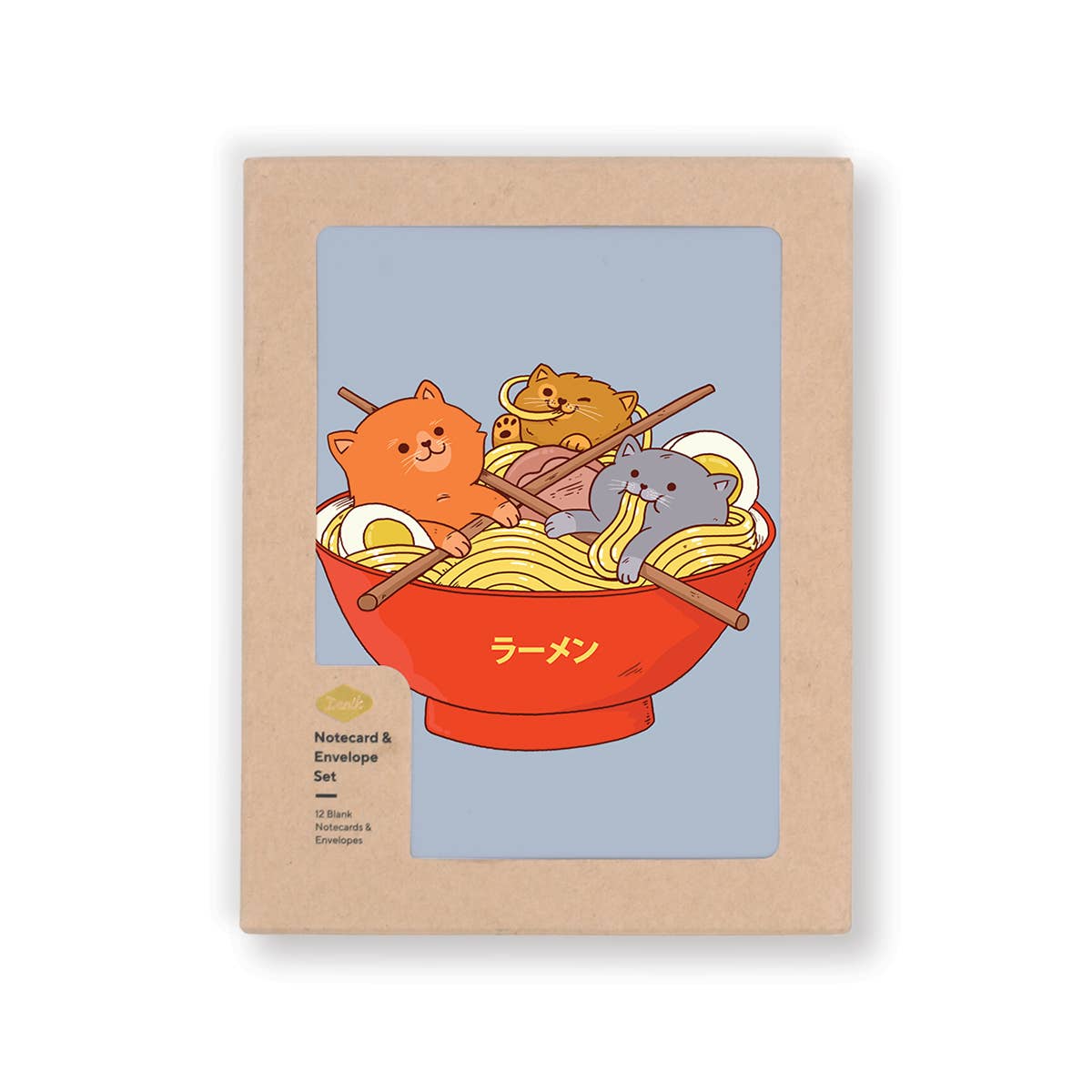 Ramen & Cats Notecard & Envelope Set
