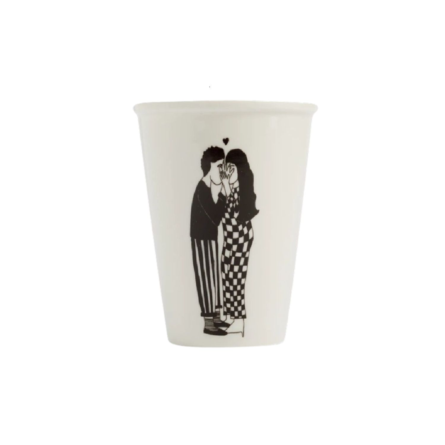 Porcelain Cup - Secret Kissers
