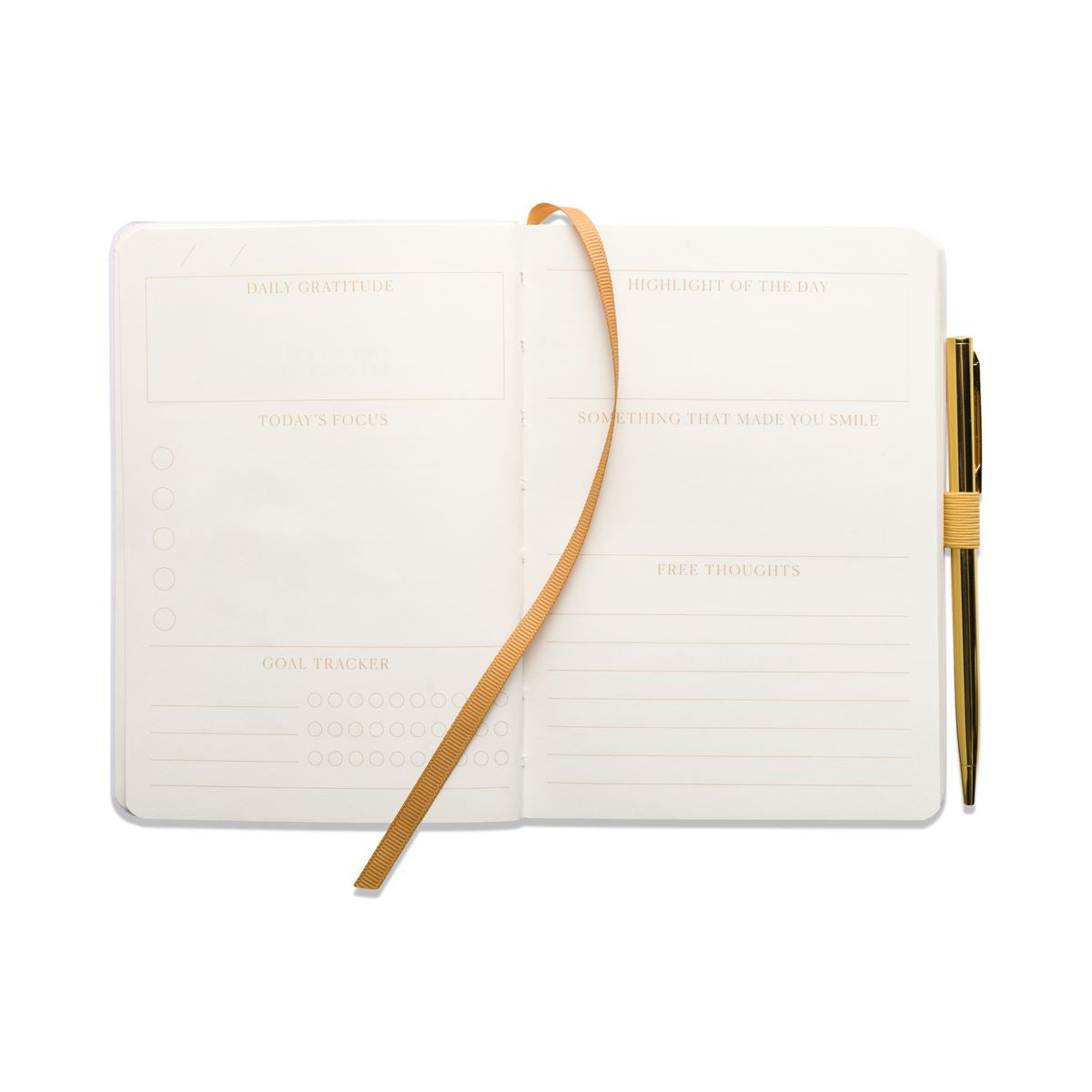 Gratitude Journal with Pen - "Where You Need To Be"