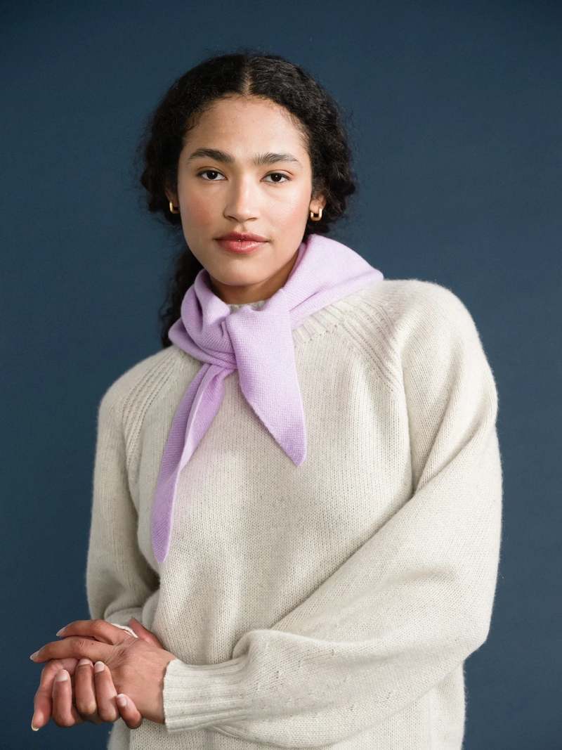 Cashmere Triangle Scarf