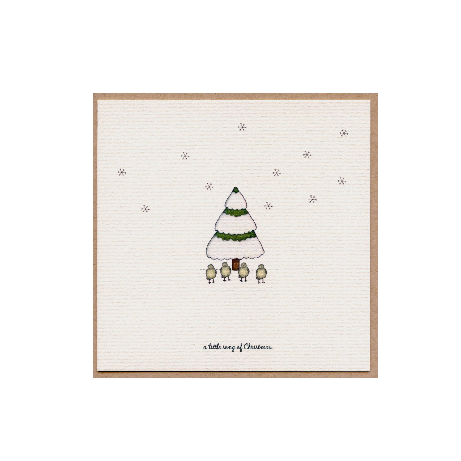 A Little Song of Christmas Card - Homage Pasadena