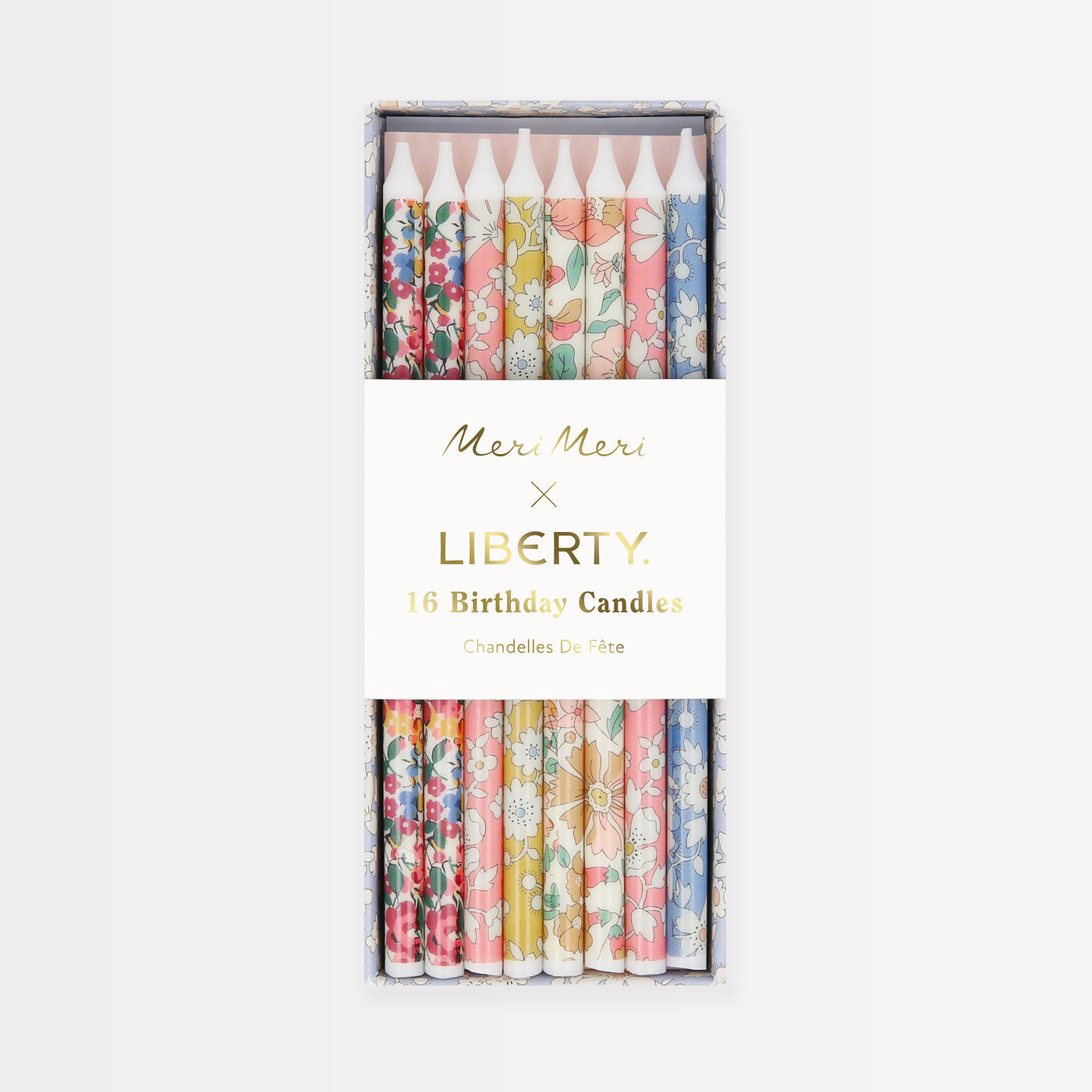 Meri Meri x Liberty Mixed Print Party
Candles (x 16)