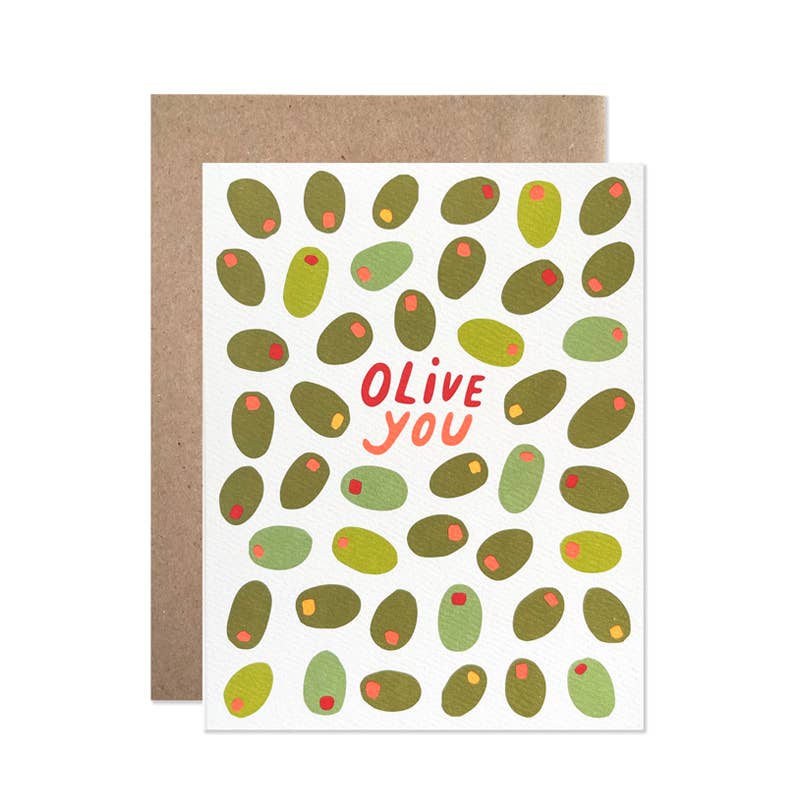 Olive You Love Card Hartland Cards