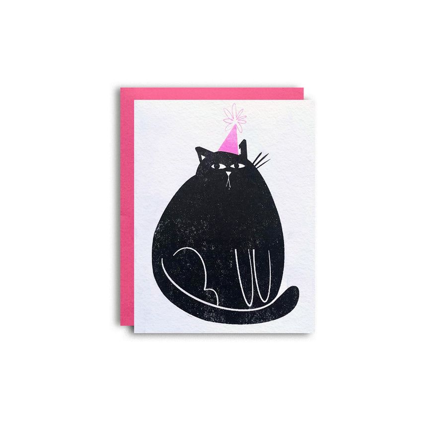Party Cat Birthday Card Pier Six Press