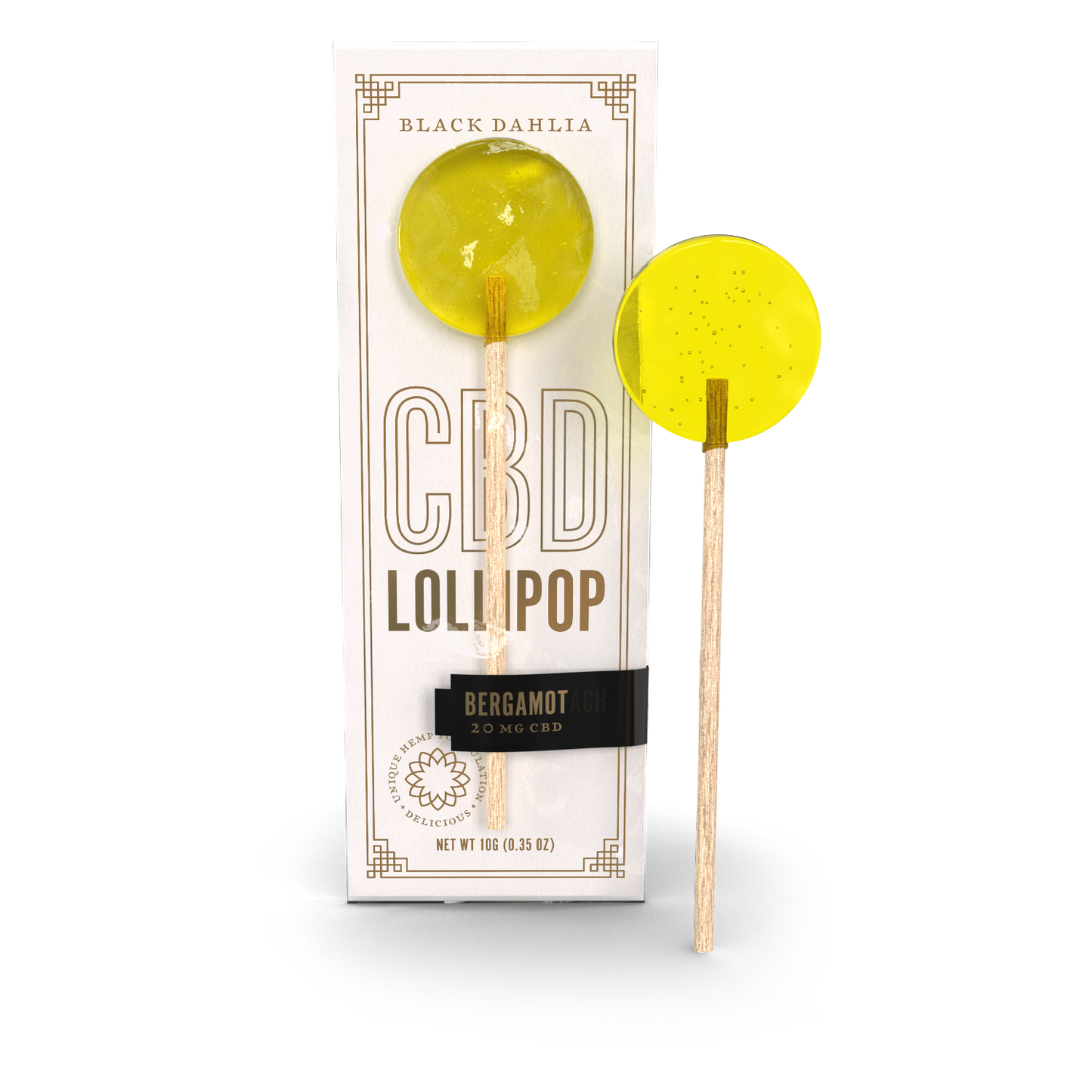 CBD Lollipops - Bergamot