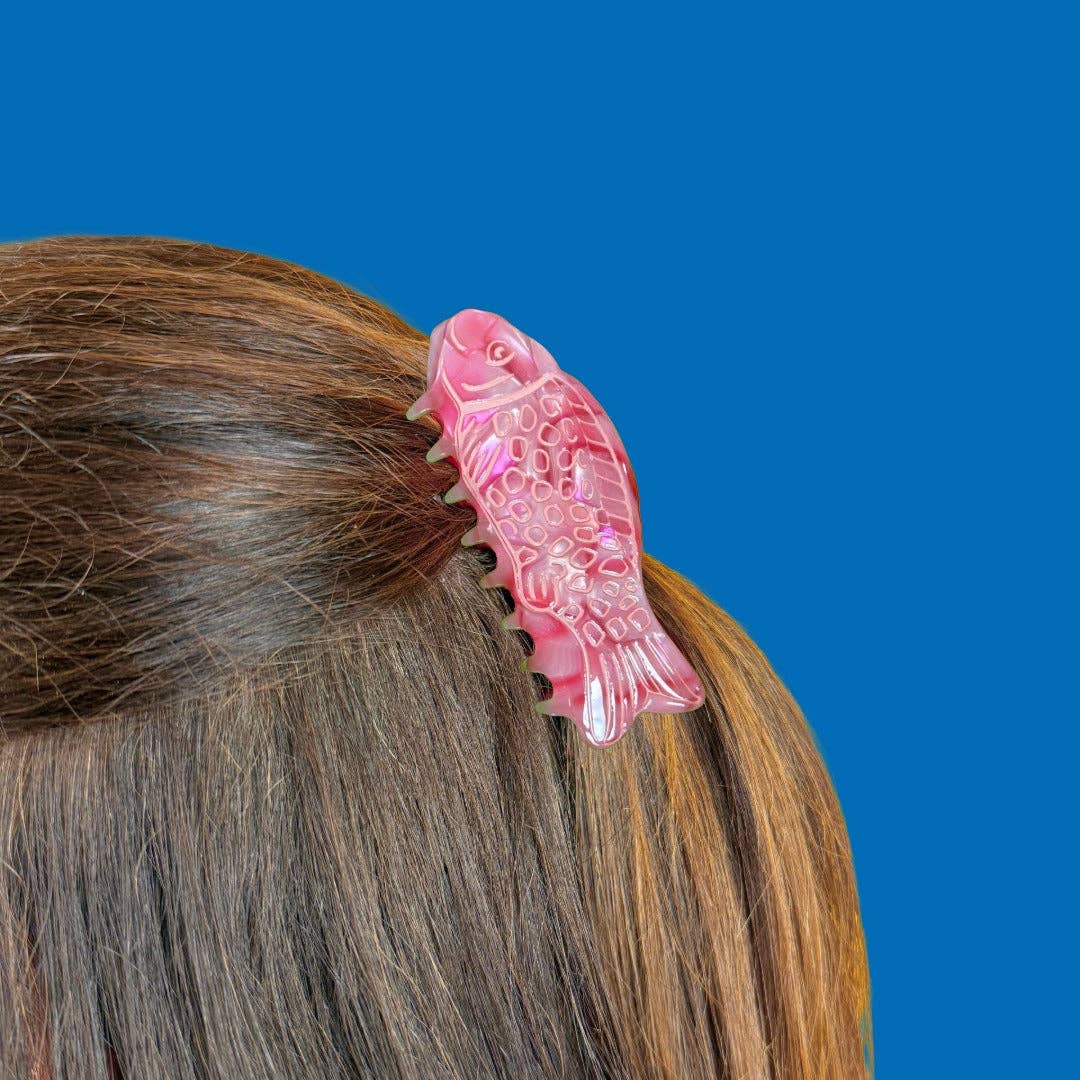 Sweetish Fish Hair Claw - Pink Berry MackBecks