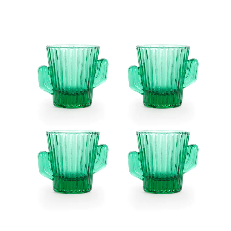 Cactus Shot Glasses Set/4