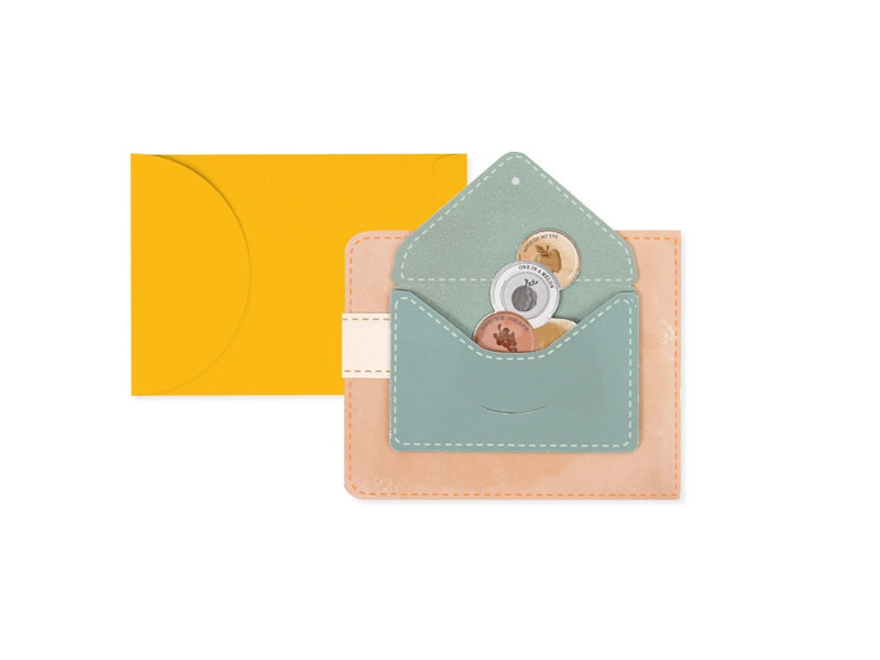 Wallet Pop-Up Greeting Card UWP Luxe