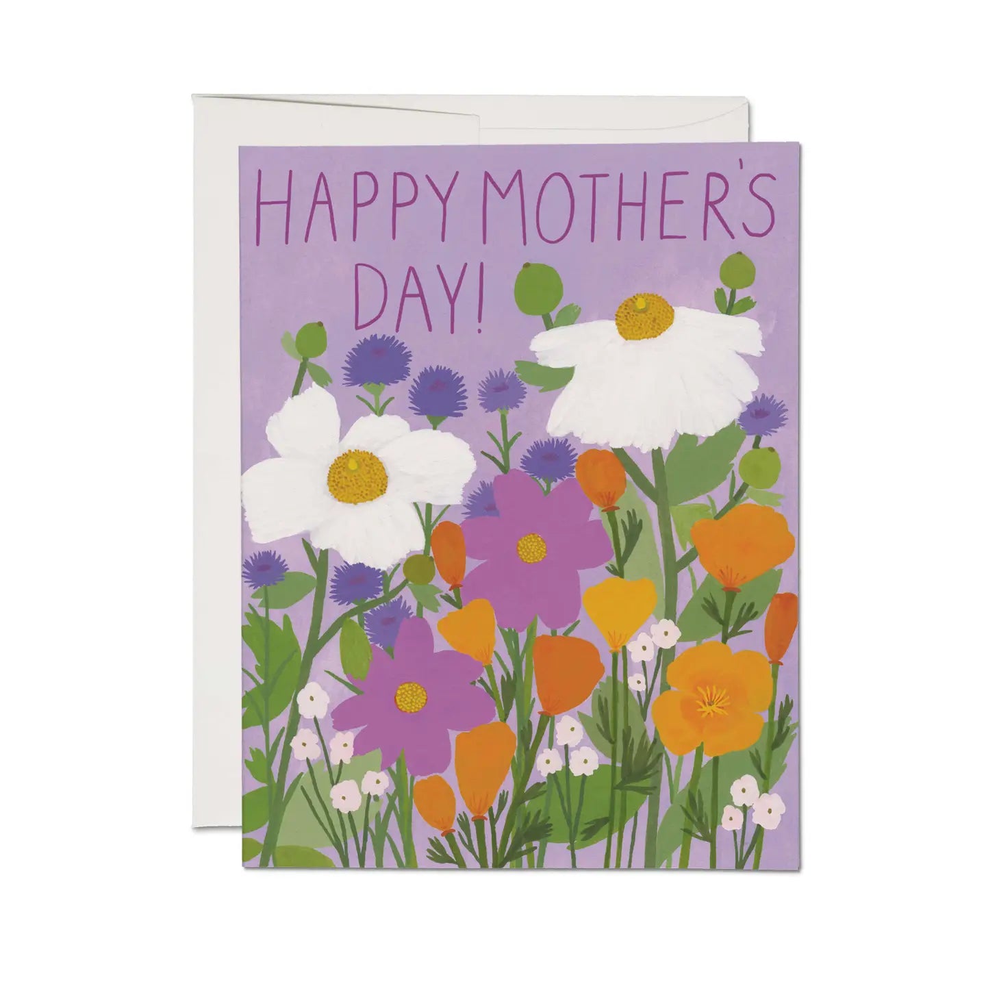 Mother's Day Poppies Greeting Card