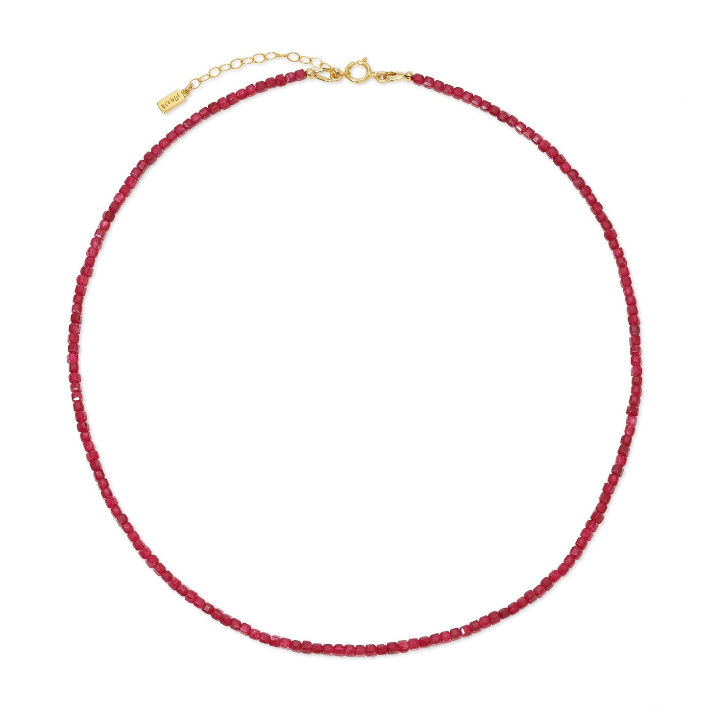 Sidekick Pink Ruby Necklace