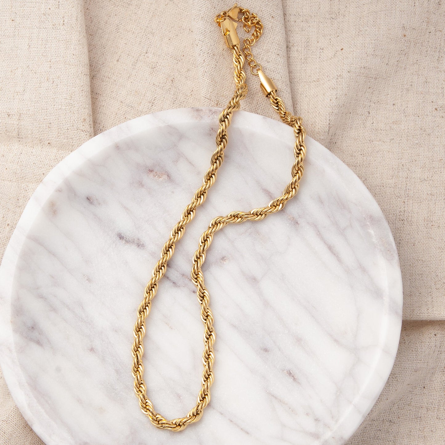 Gold Percy Chain Necklace