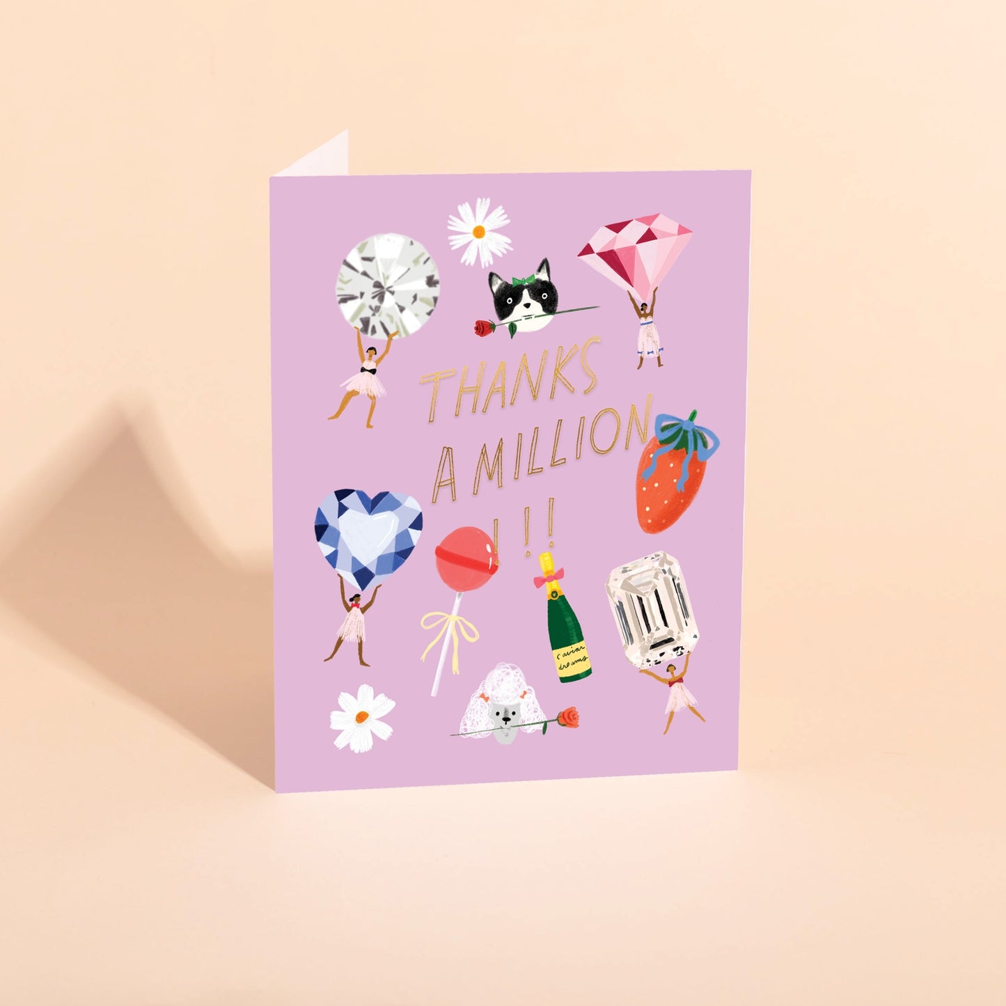 Fancy Schmancy - Thank You Card