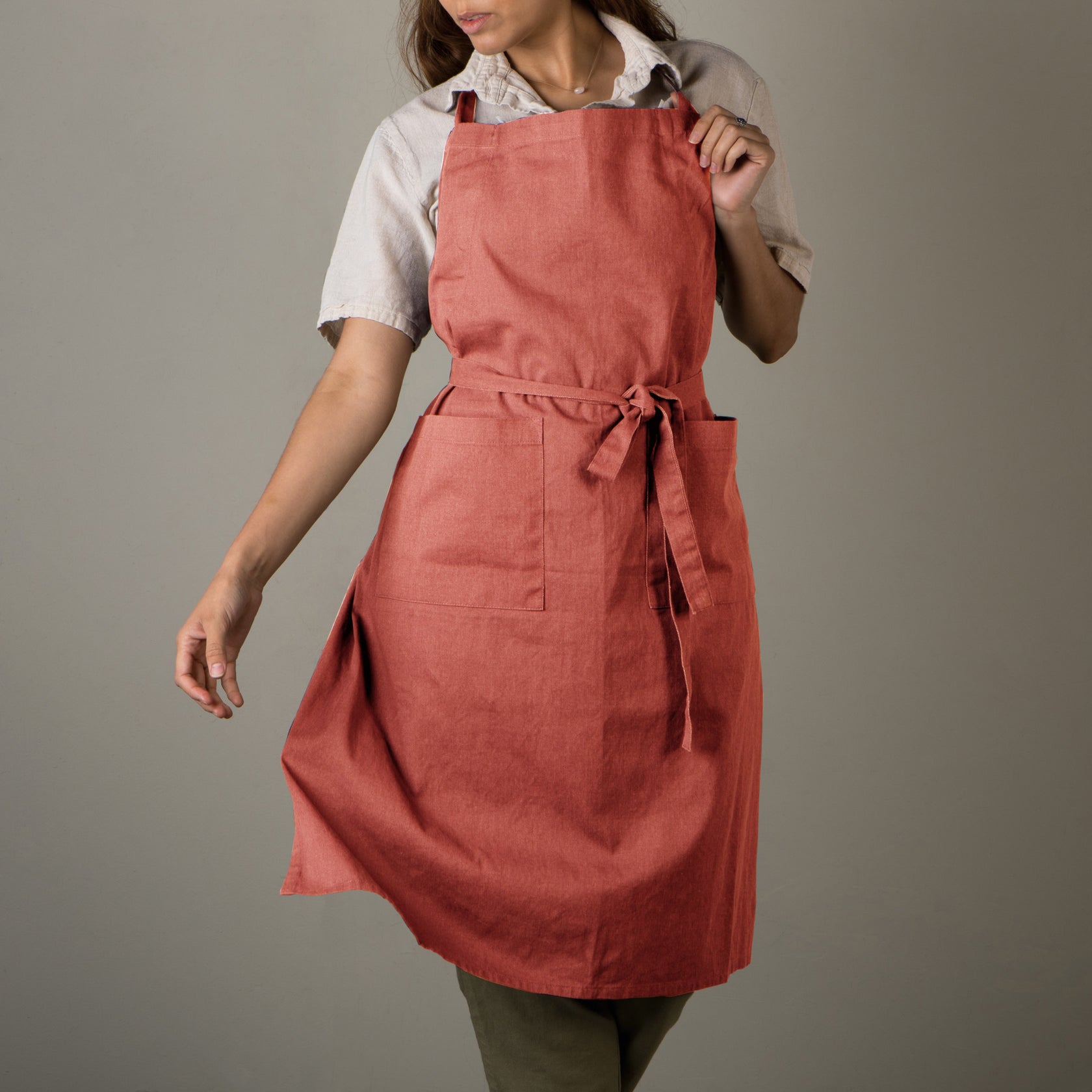Stonewash Apron - Clay Danica