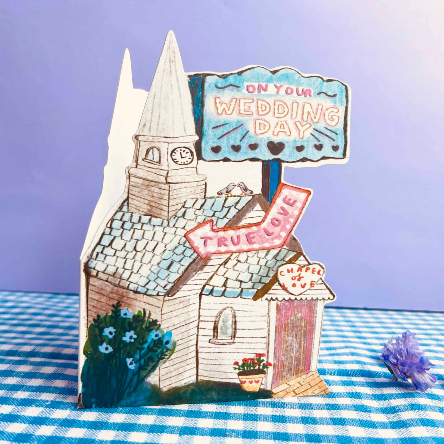Wedding Chapel Card