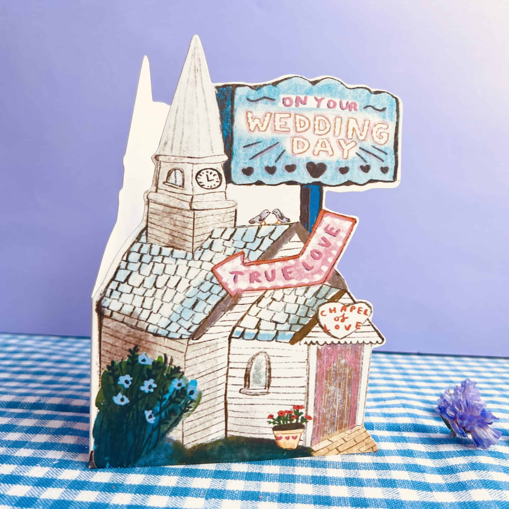Wedding Chapel Card