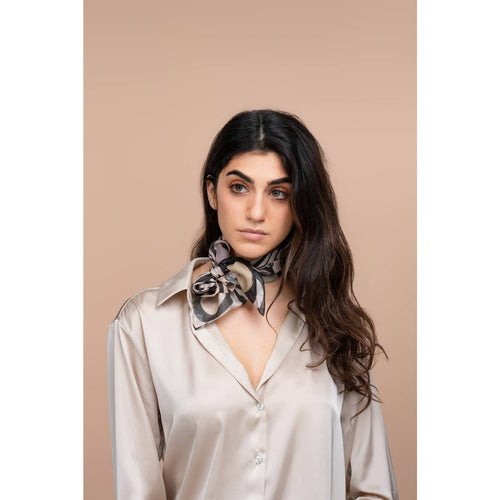 Load image 1 in gallery view. Geode Silk Bandana