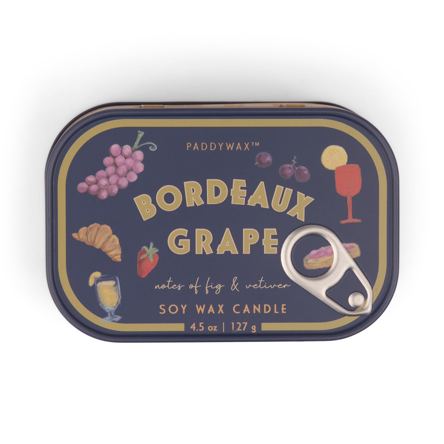 Bistro Tin 4.5 oz Candle - Bordeaux Grape Paddywax