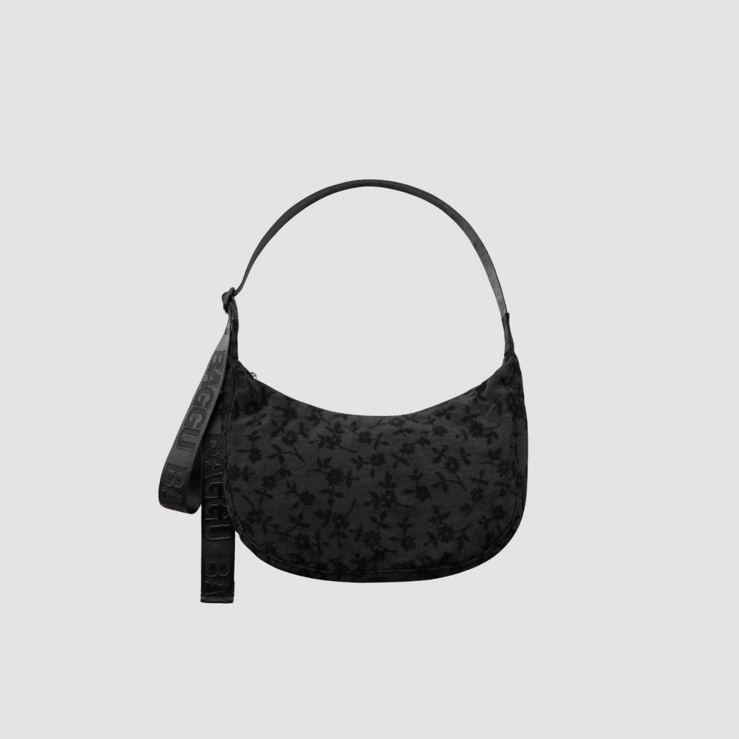 Medium Nylon Crescent Bag